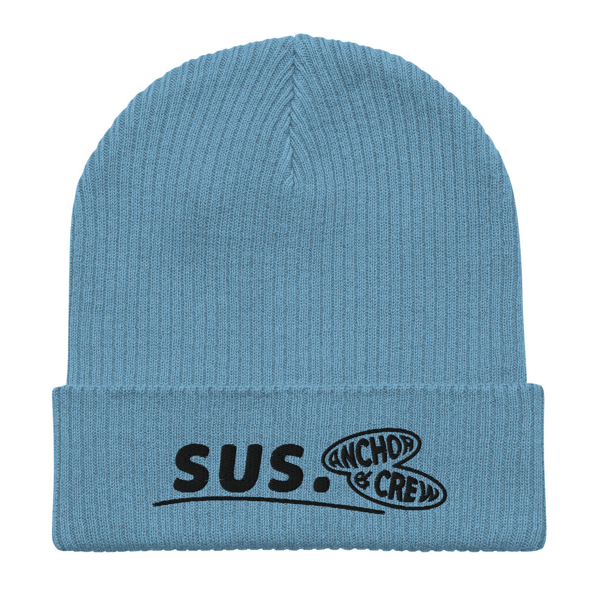 ANCHOR & CREW Sus GEN. Organic Cotton Embroidered Beanie