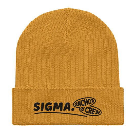 ANCHOR & CREW Sigma Alpha Organic Cotton Embroidered Beanie