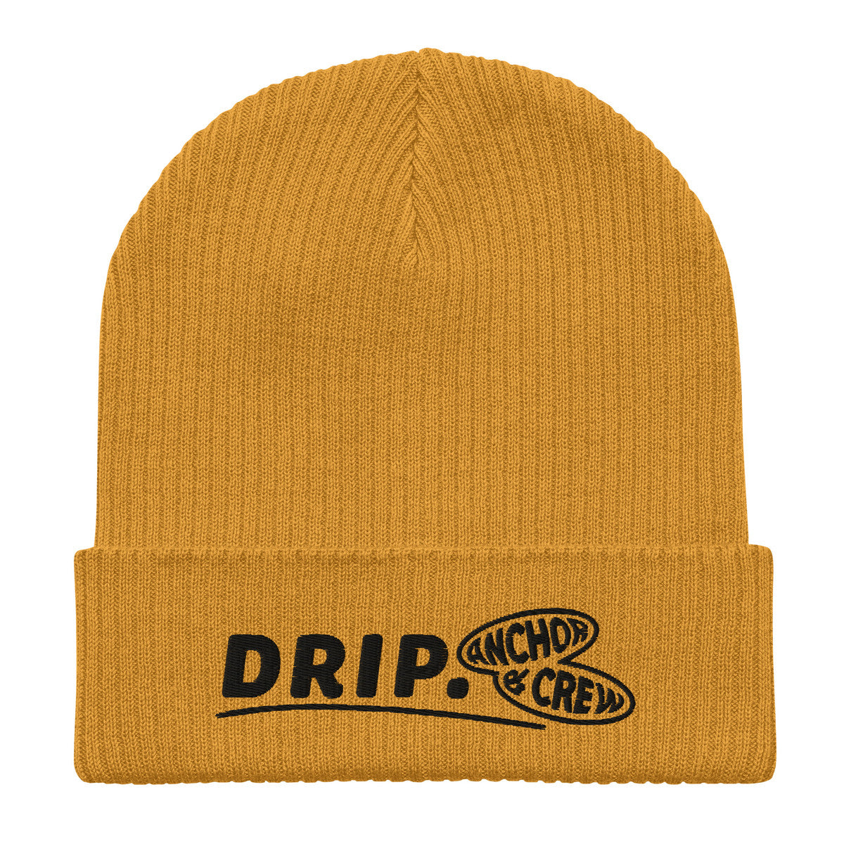 ANCHOR & CREW Drip GEN. Organic Cotton Embroidered Beanie