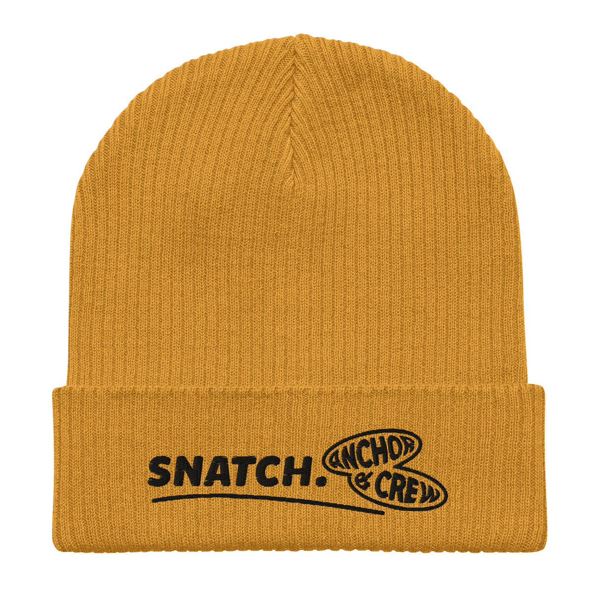 ANCHOR & CREW Snatch GEN. Organic Cotton Embroidered Beanie