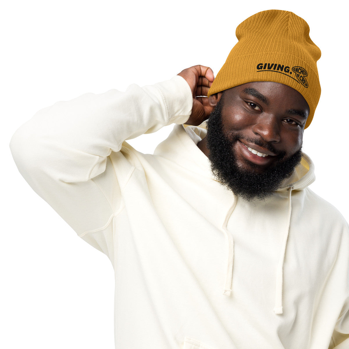 ANCHOR & CREW Giving GEN. Organic Cotton Embroidered Beanie