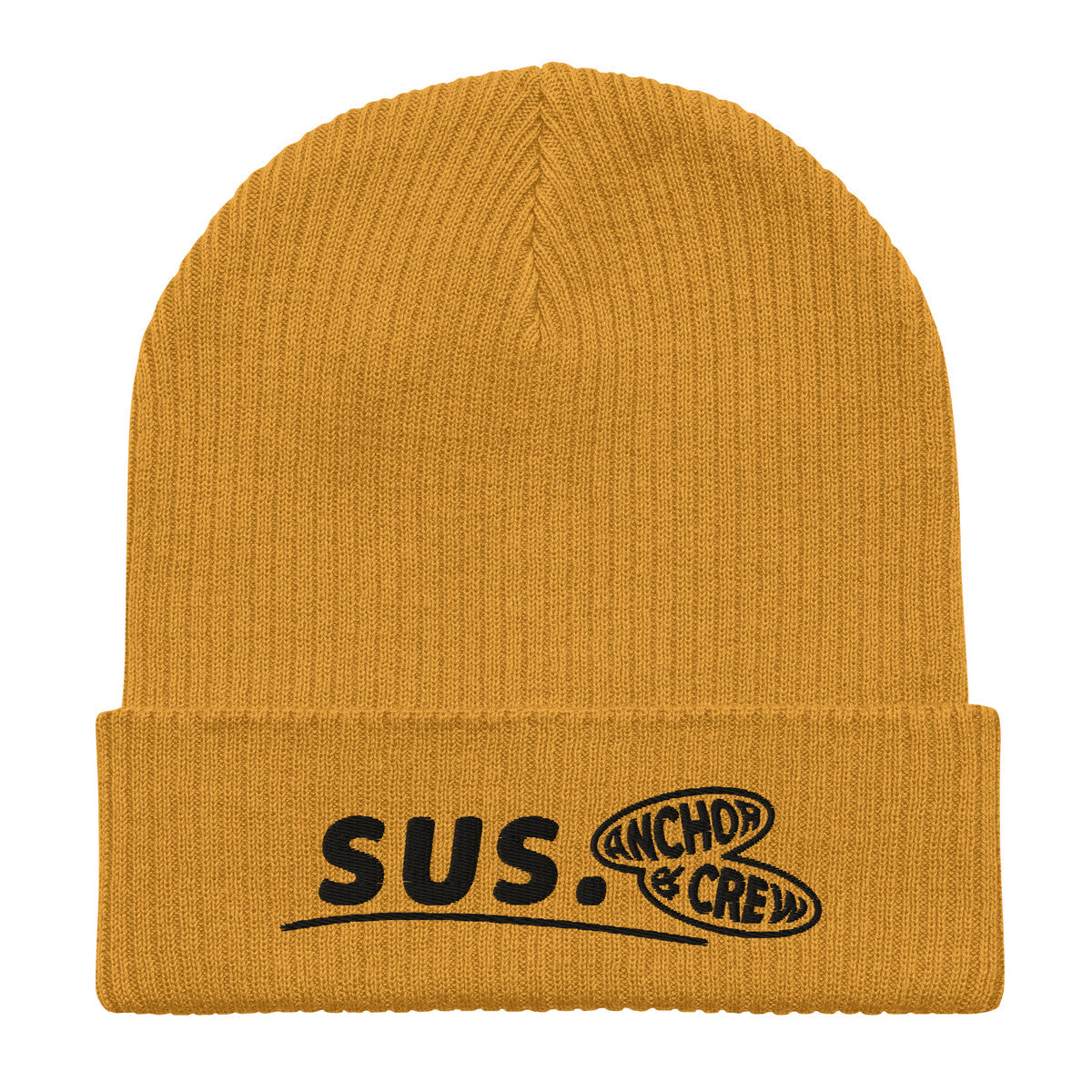 ANCHOR & CREW Sus GEN. Organic Cotton Embroidered Beanie