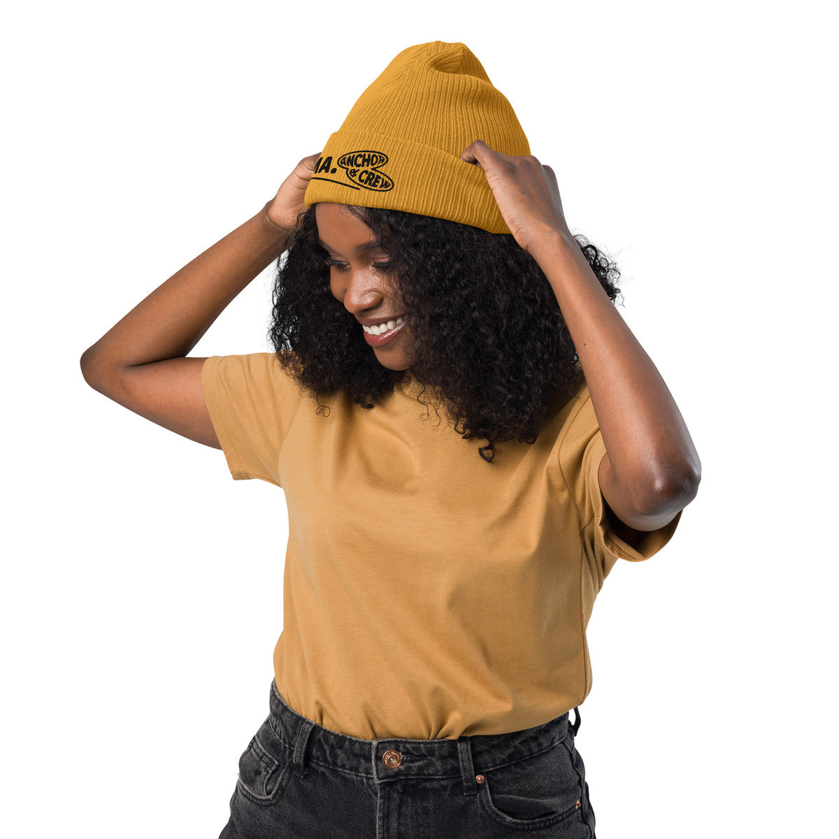 ANCHOR & CREW Sigma Alpha Organic Cotton Embroidered Beanie