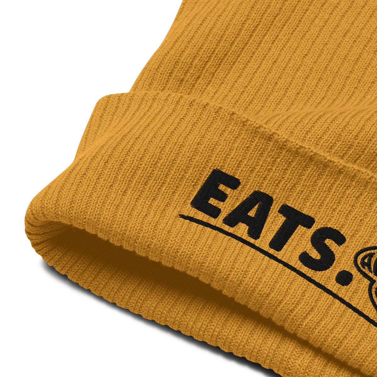ANCHOR & CREW Eats. Alpha Organic Cotton Embroidered Beanie