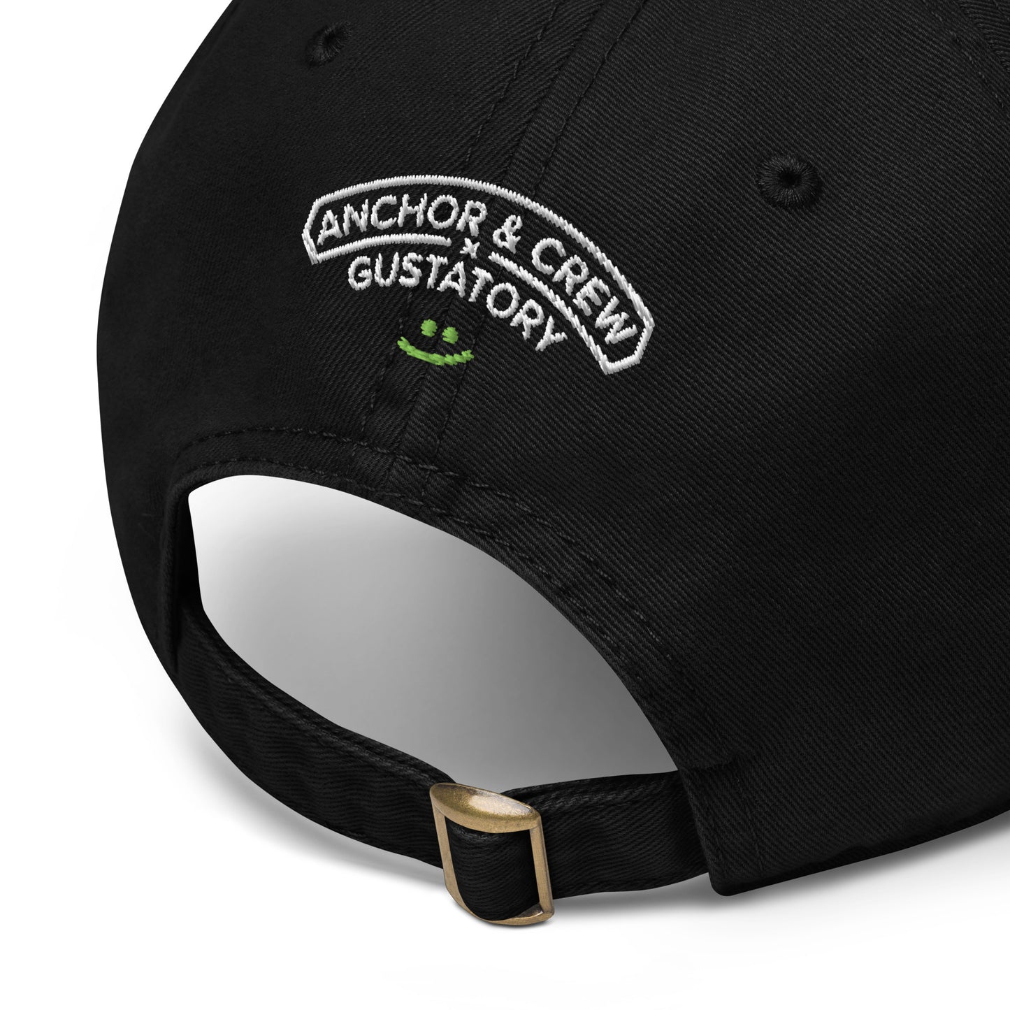 GUSTATORY Single Origin. Cotton Embroidered Cap