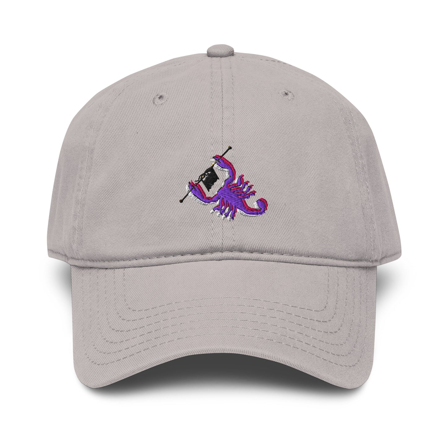 Scorpion Knittin' Up In The Wild Organic Cotton Embroidered Baseball Cap