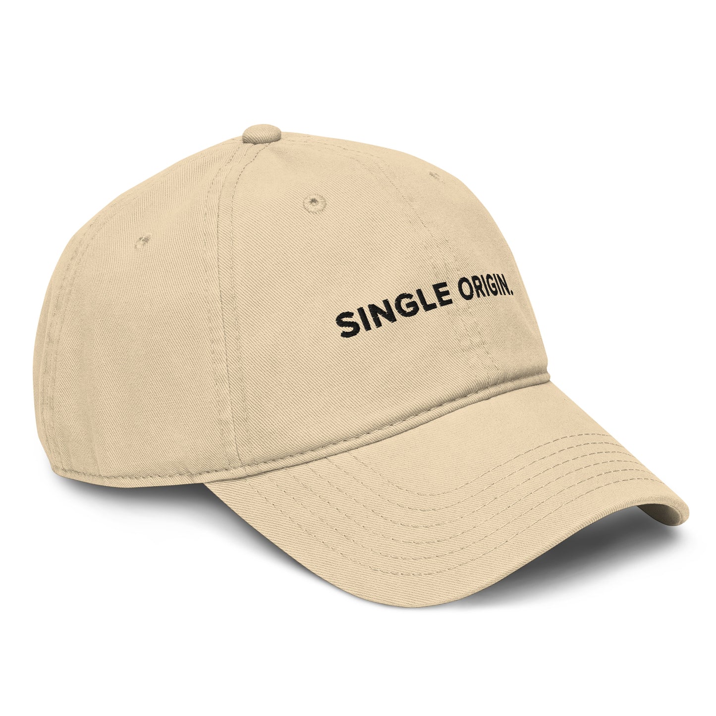 GUSTATORY Single Origin. Cotton Embroidered Cap