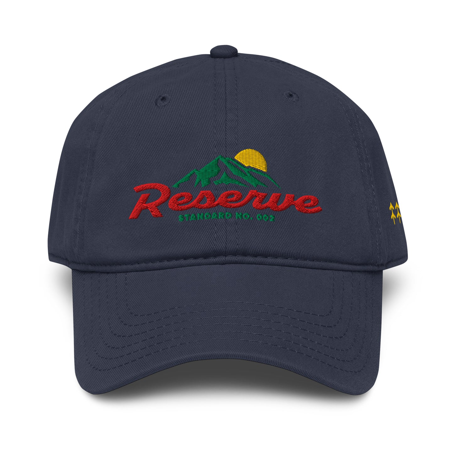 Reserve No. 002 Supply Cotton Embroidered Cap