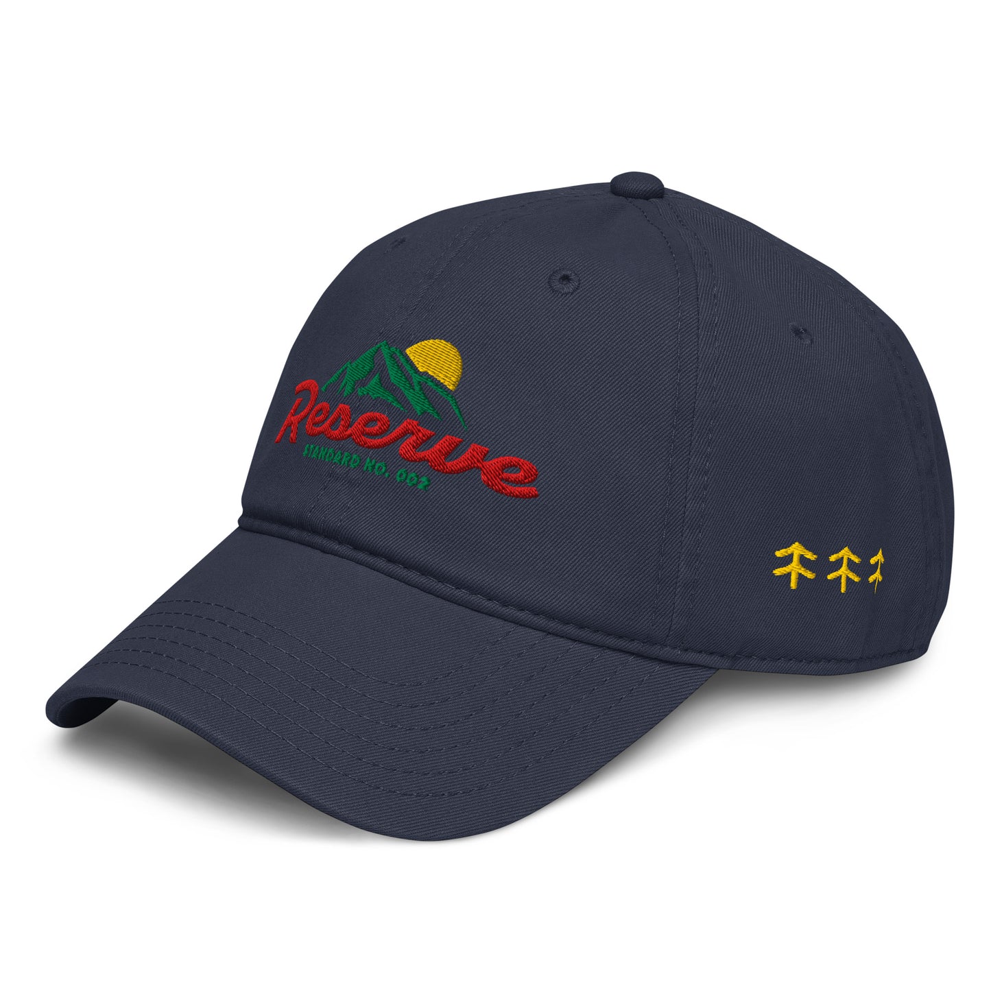 Reserve No. 002 Supply Cotton Embroidered Cap