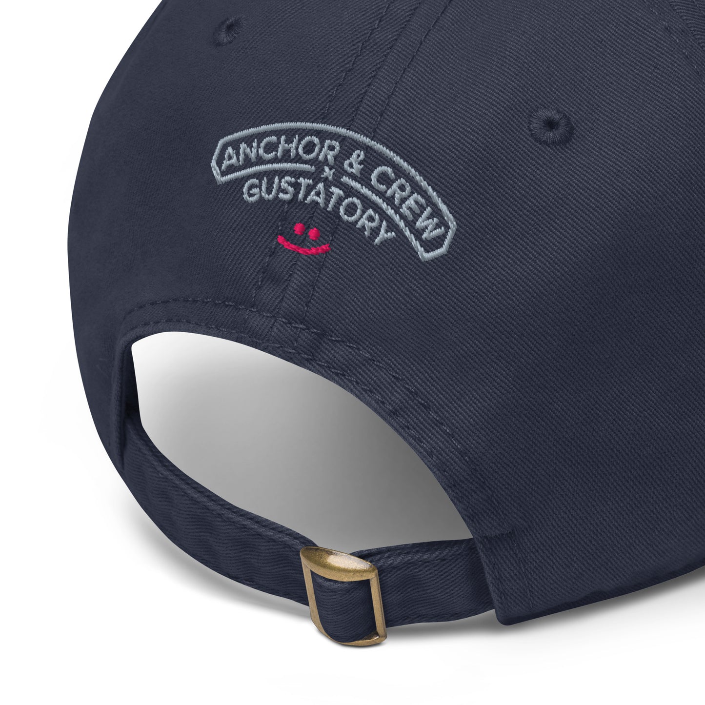 GUSTATORY Coffee First Think Later. Cotton Embroidered Cap