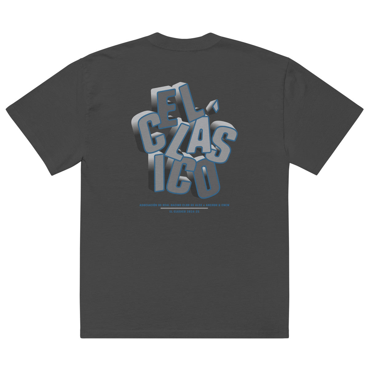 ANCHOR & CREW R. R. C. Alce El Clasico Football Oversized Cotton T-Shirt