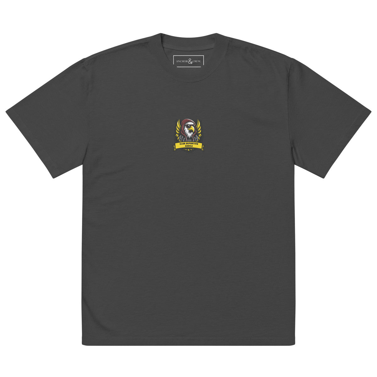 ANCHOR & CREW C. D. Aguila El Clasico Football Oversized Cotton T-Shirt