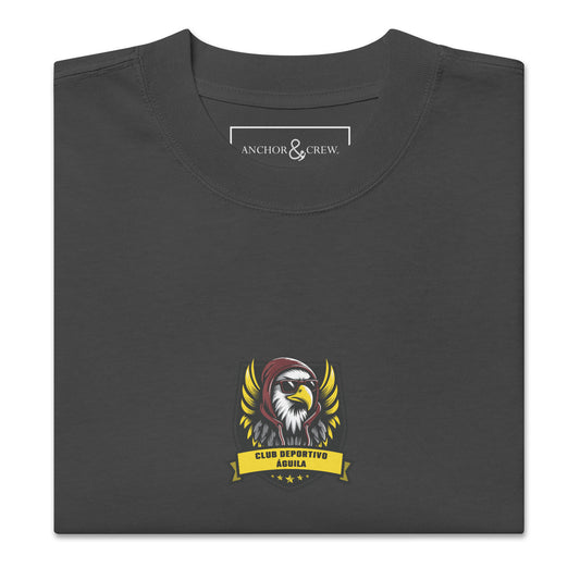ANCHOR & CREW C. D. Aguila El Clasico Football Oversized Cotton T-Shirt