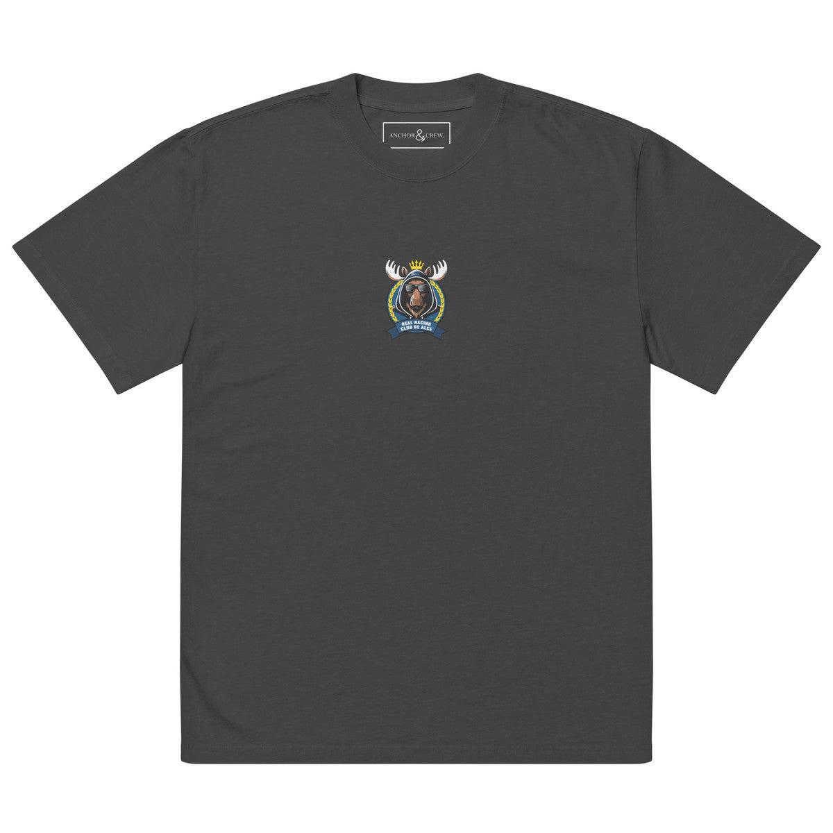 ANCHOR & CREW R. R. C. Alce El Clasico Football Oversized Cotton T-Shirt