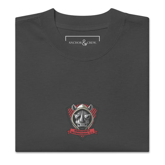 ANCHOR & CREW Rinoceronte C. F. El Clasico Football Oversized Cotton T-Shirt