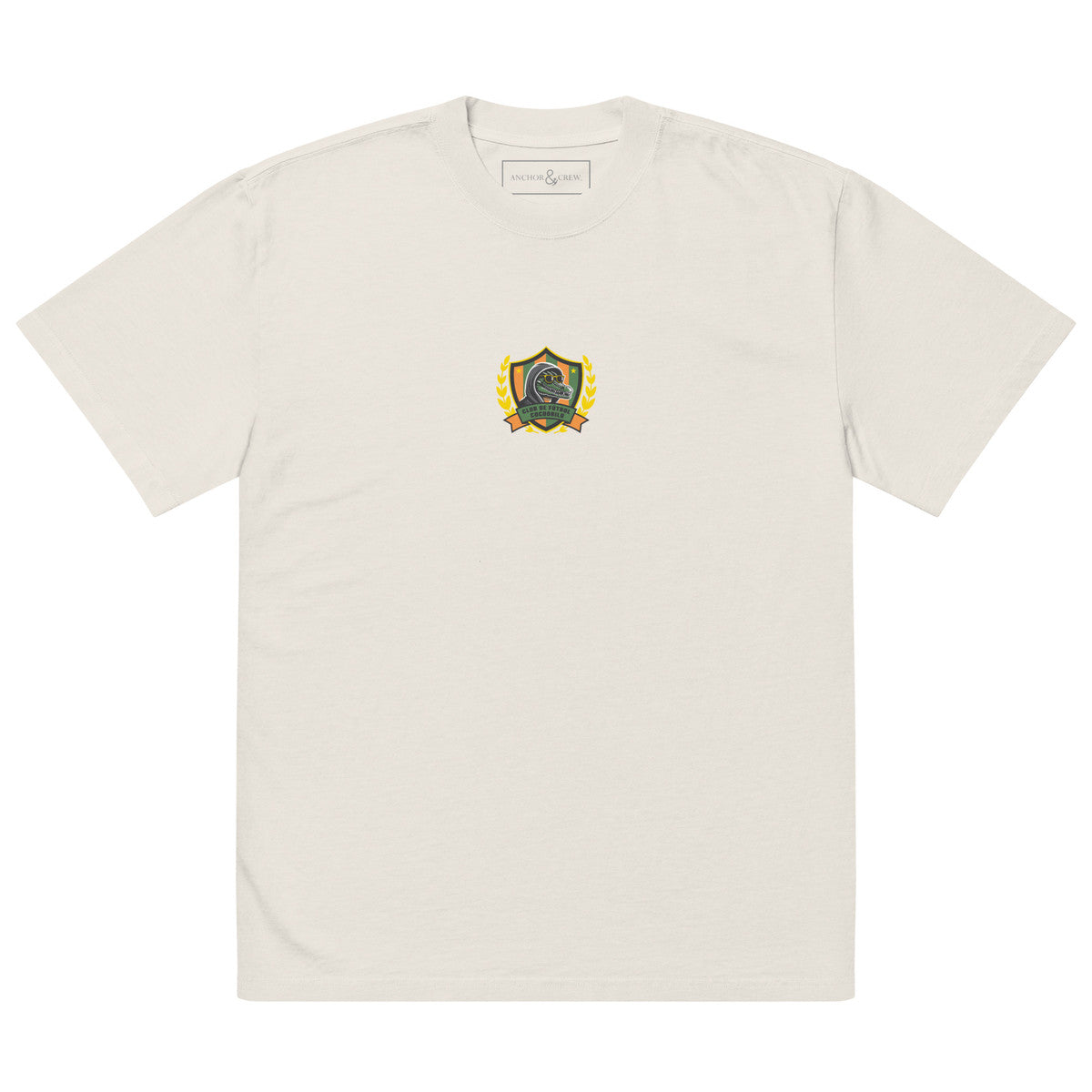 ANCHOR & CREW Cocodrilo El Clasico Football Oversized Cotton T-Shirt