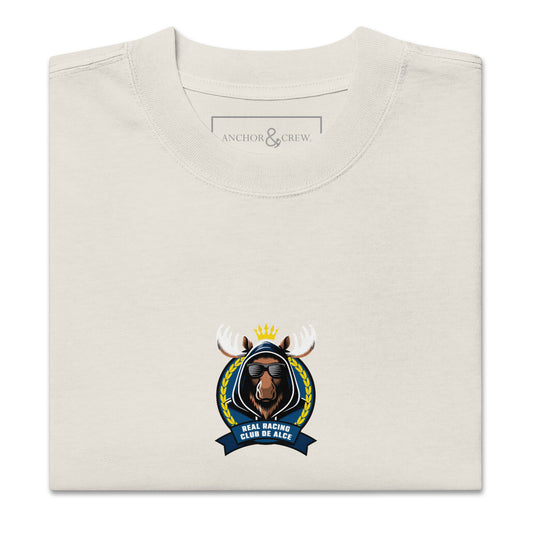 ANCHOR & CREW R. R. C. Alce El Clasico Football Oversized Cotton T-Shirt
