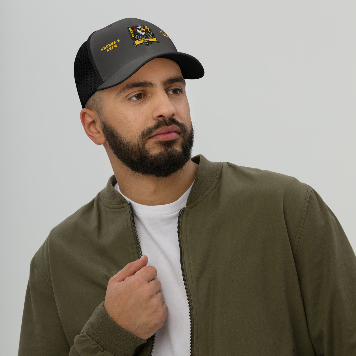 ANCHOR & CREW Aguila El Clasico Football Cotton Blend Embroidered Cap