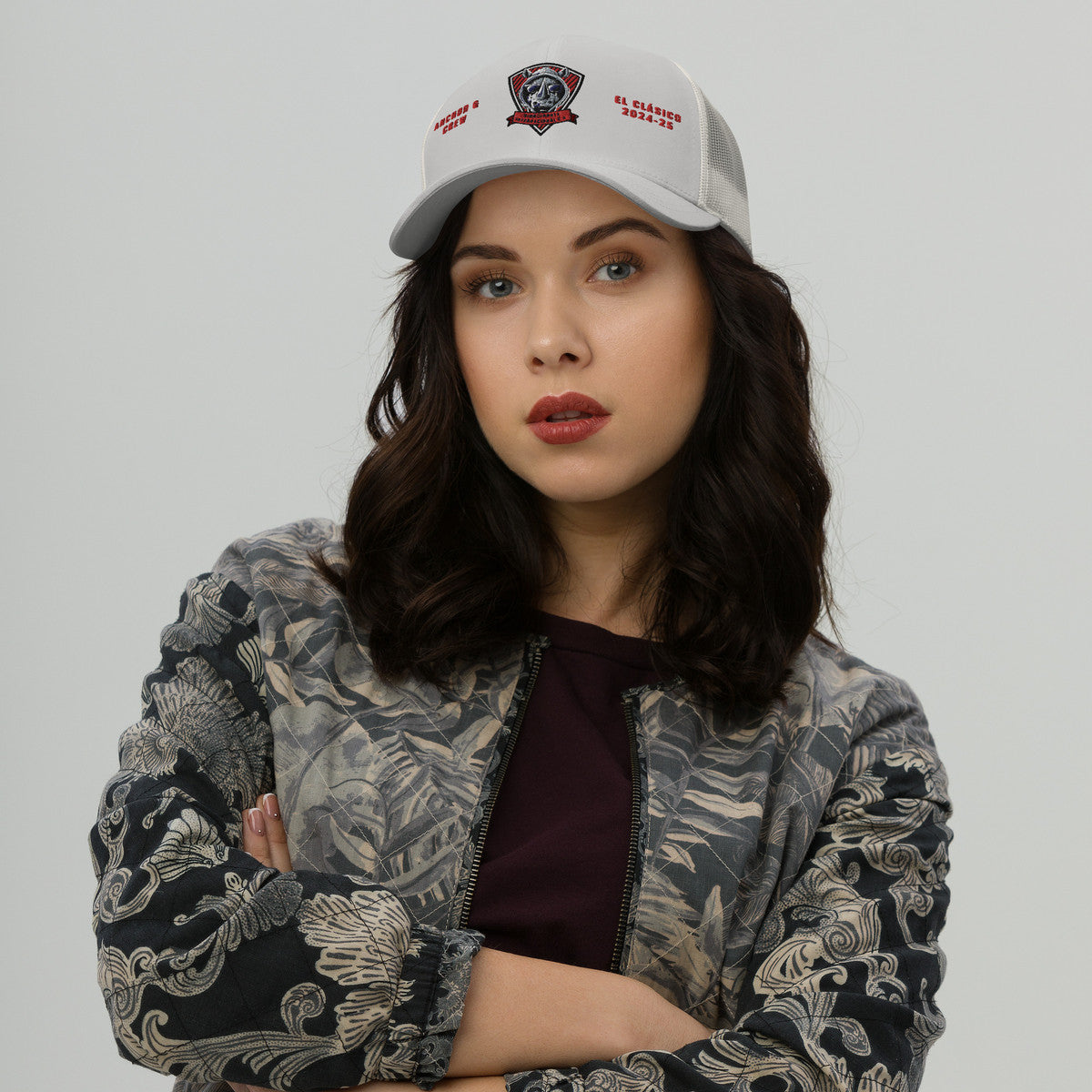 ANCHOR & CREW Rinoceronte El Clasico Football Cotton Blend Embroidered Cap