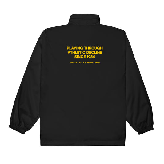 Athletic Decline Sports Club League Embroidered Windbreaker Coat