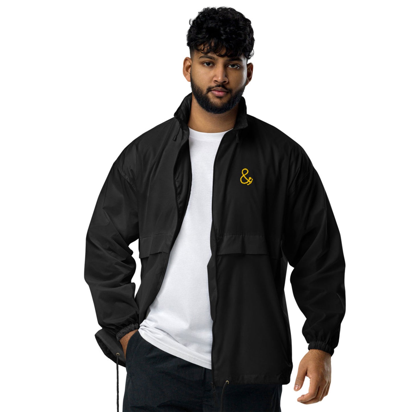 Athletic Decline Sports Club League Embroidered Windbreaker Coat