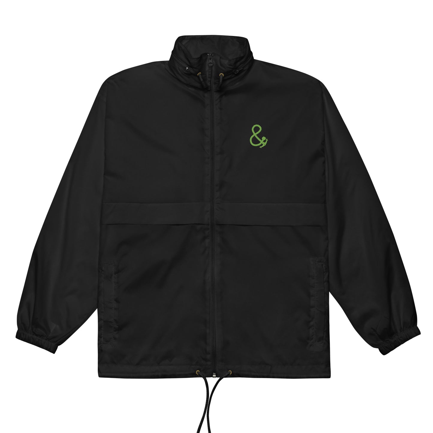 Under Pressure Sports Club League Embroidered Windbreaker Coat
