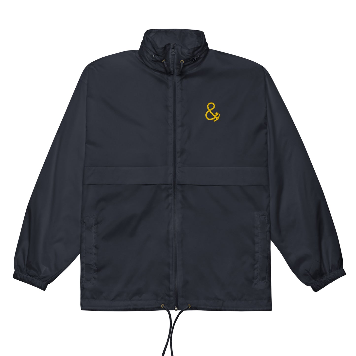 Athletic Decline Sports Club League Embroidered Windbreaker Coat