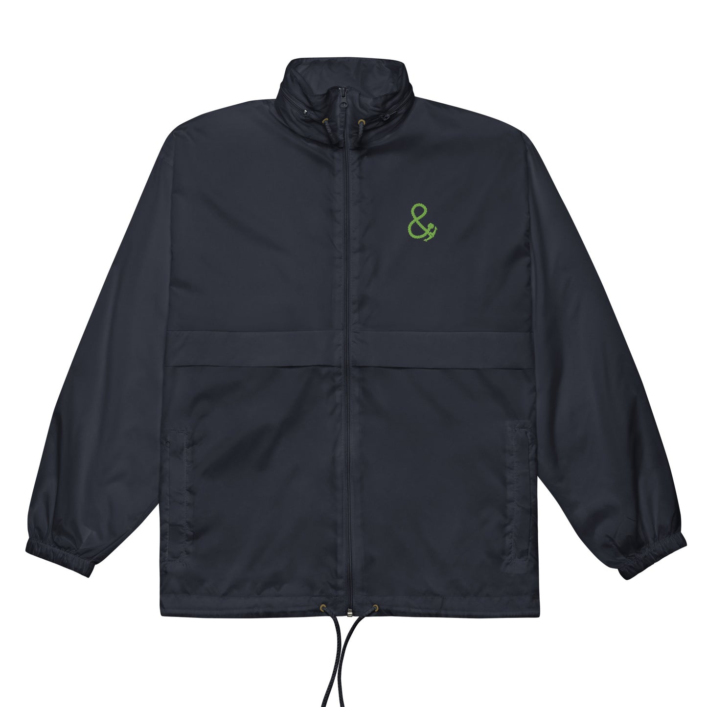 Under Pressure Sports Club League Embroidered Windbreaker Coat