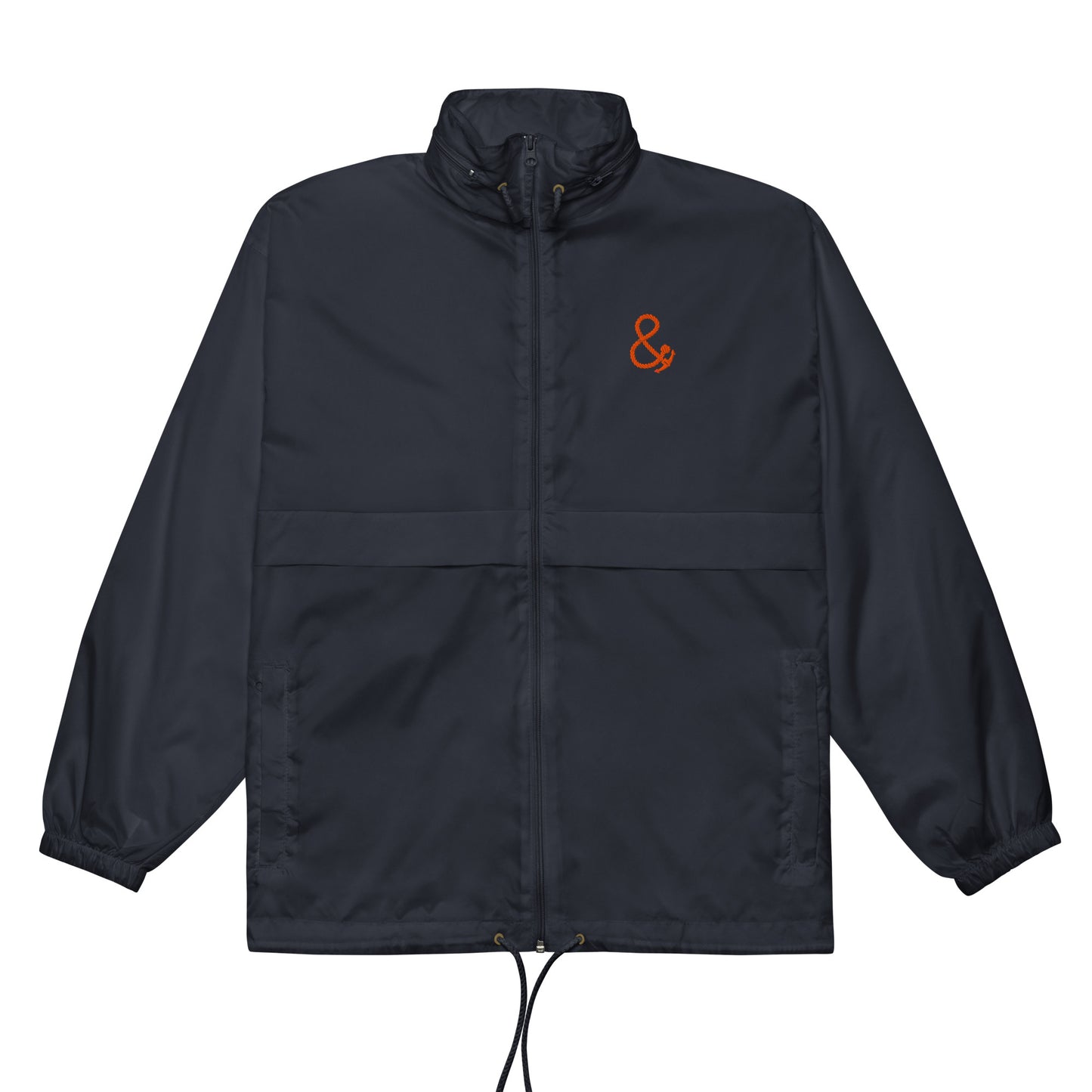 Too Long & Low Sports Club League Embroidered Windbreaker Coat