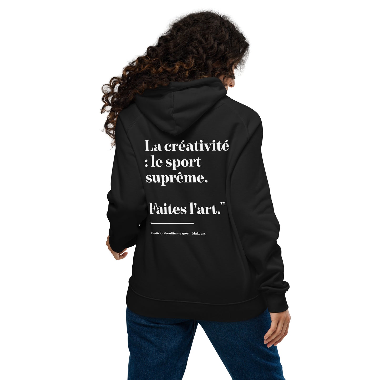 Make Art Creative Standard Organic Cotton Hoodie