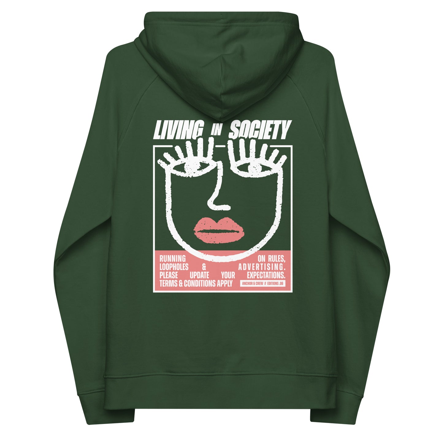 06 Living In Society EDITIONS Organic Cotton Hoodie