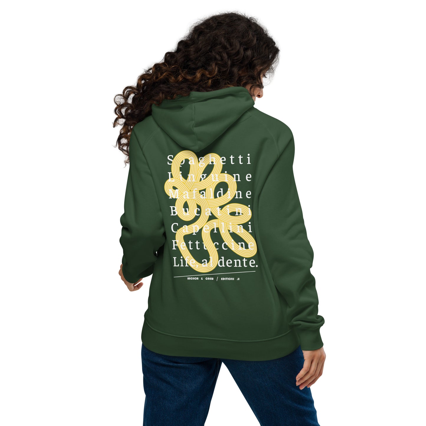 11 Life, Al Dente EDITIONS Organic Cotton Hoodie