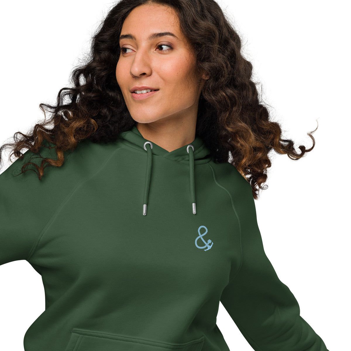 ANCHOR & CREW Just Explore. Seeker Organic Cotton Raglan Hoodie