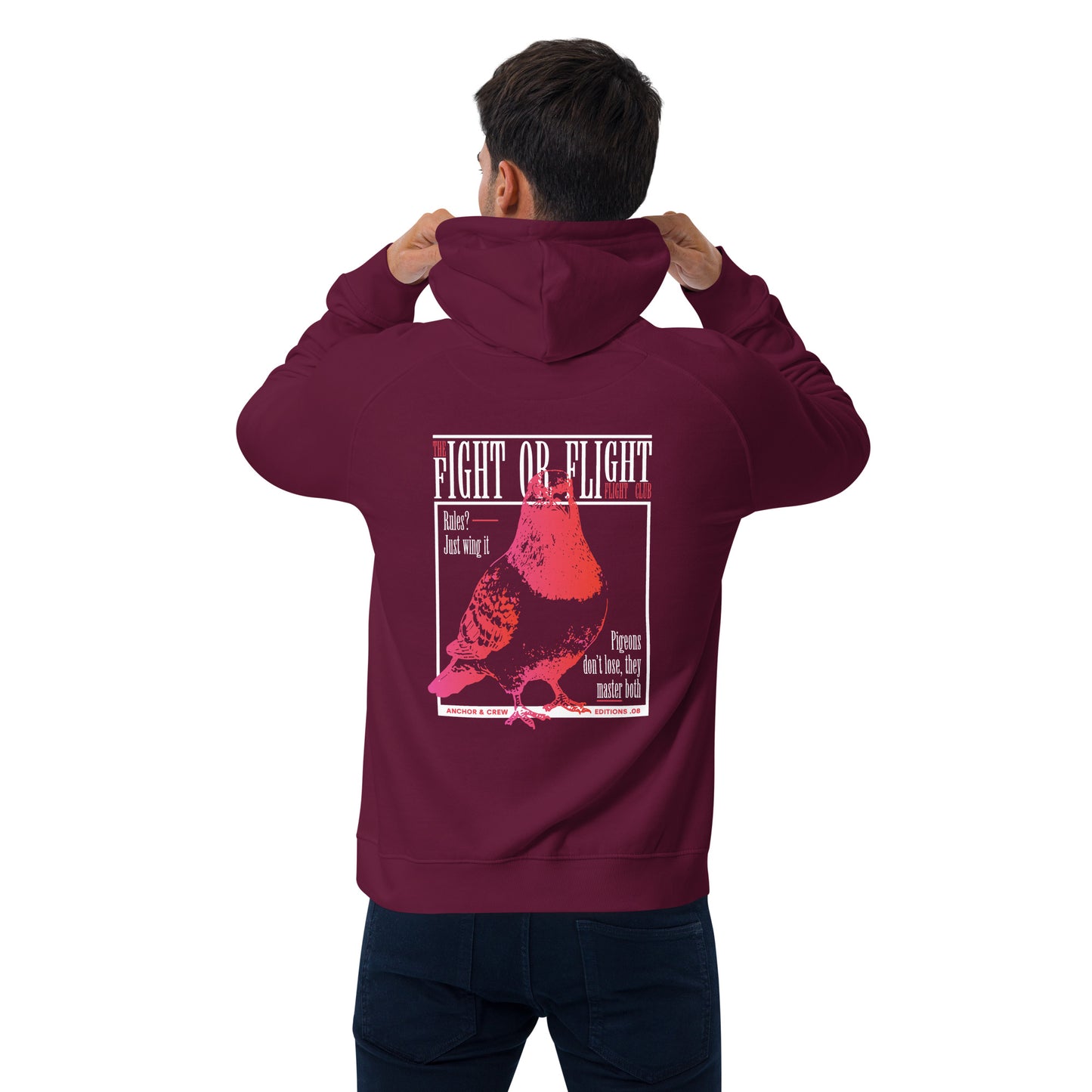 08 Fight Or Flight Club EDITIONS Organic Cotton Hoodie