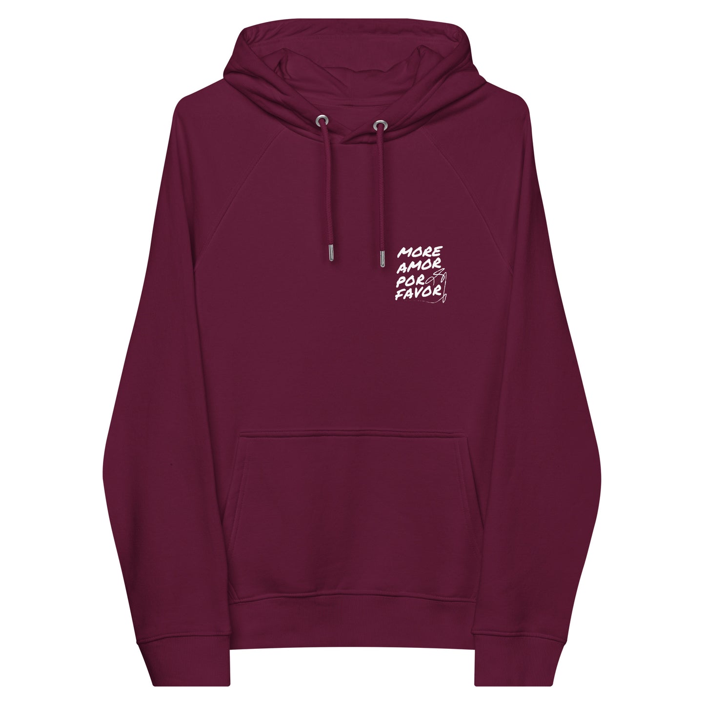09 More Amor Por Favor EDITIONS Organic Cotton Hoodie