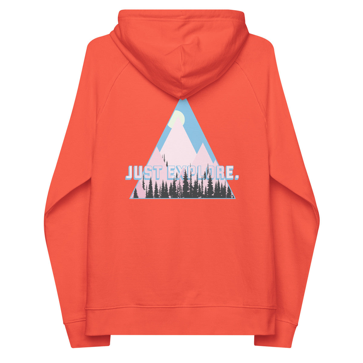 ANCHOR & CREW Just Explore. Seeker Organic Cotton Raglan Hoodie