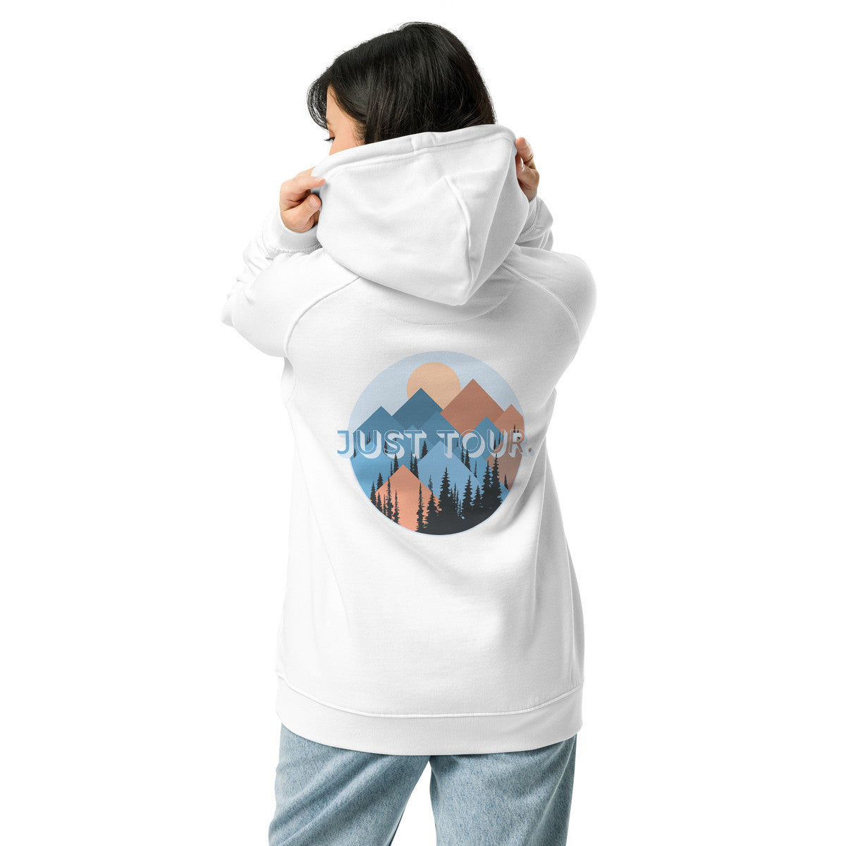 ANCHOR & CREW Just Tour. Seeker Organic Cotton Raglan Hoodie