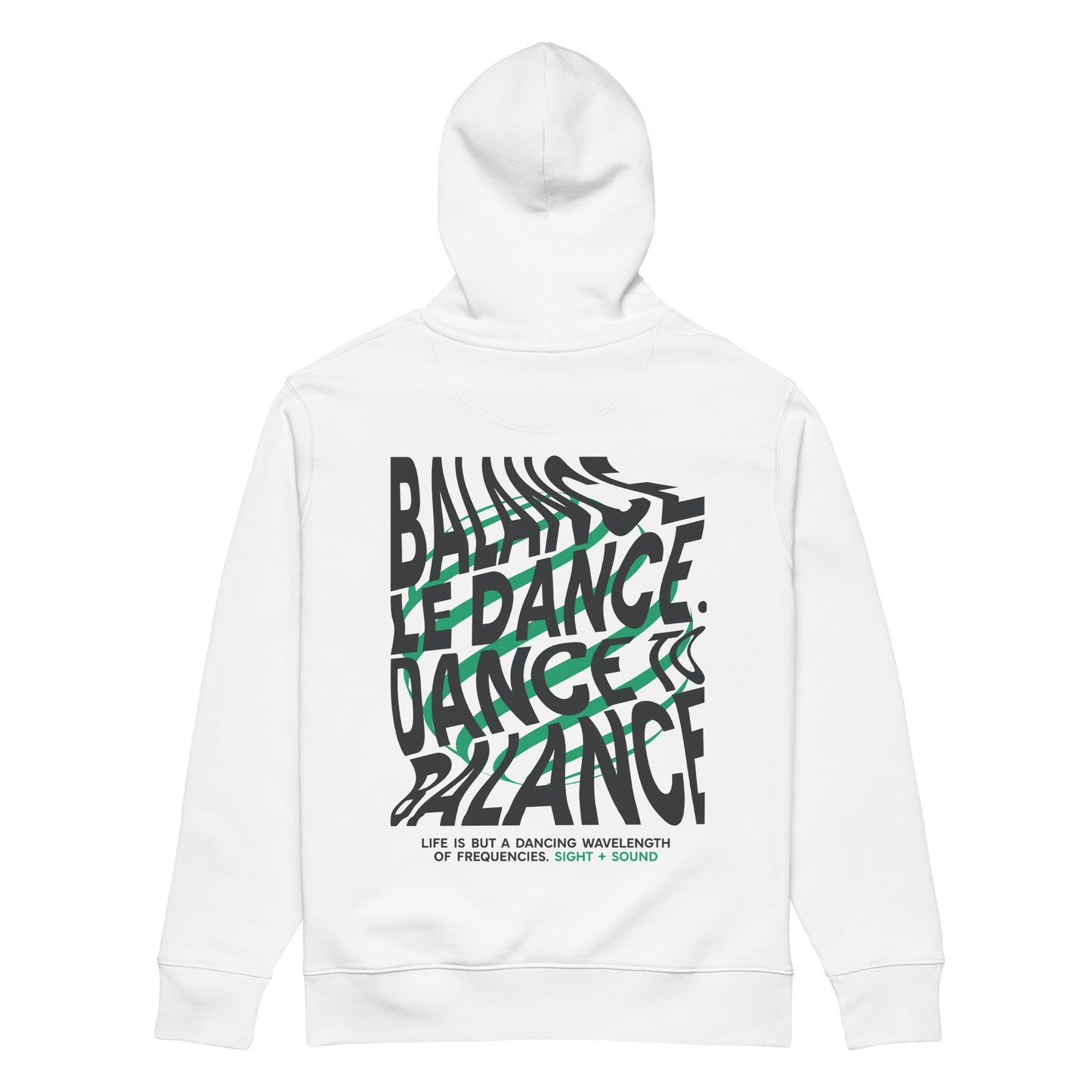 Balance Le Dance DISCO! Organic Cotton Embroidered Heavyweight Hoodie