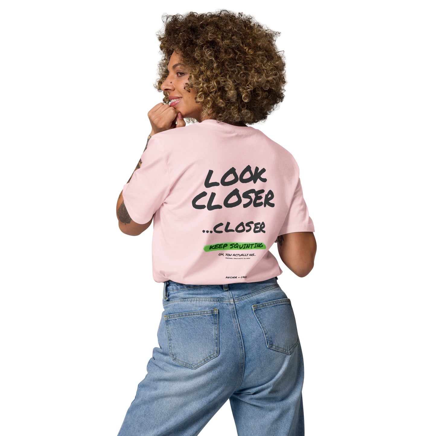 Small Print Annotations Organic Cotton T-Shirt