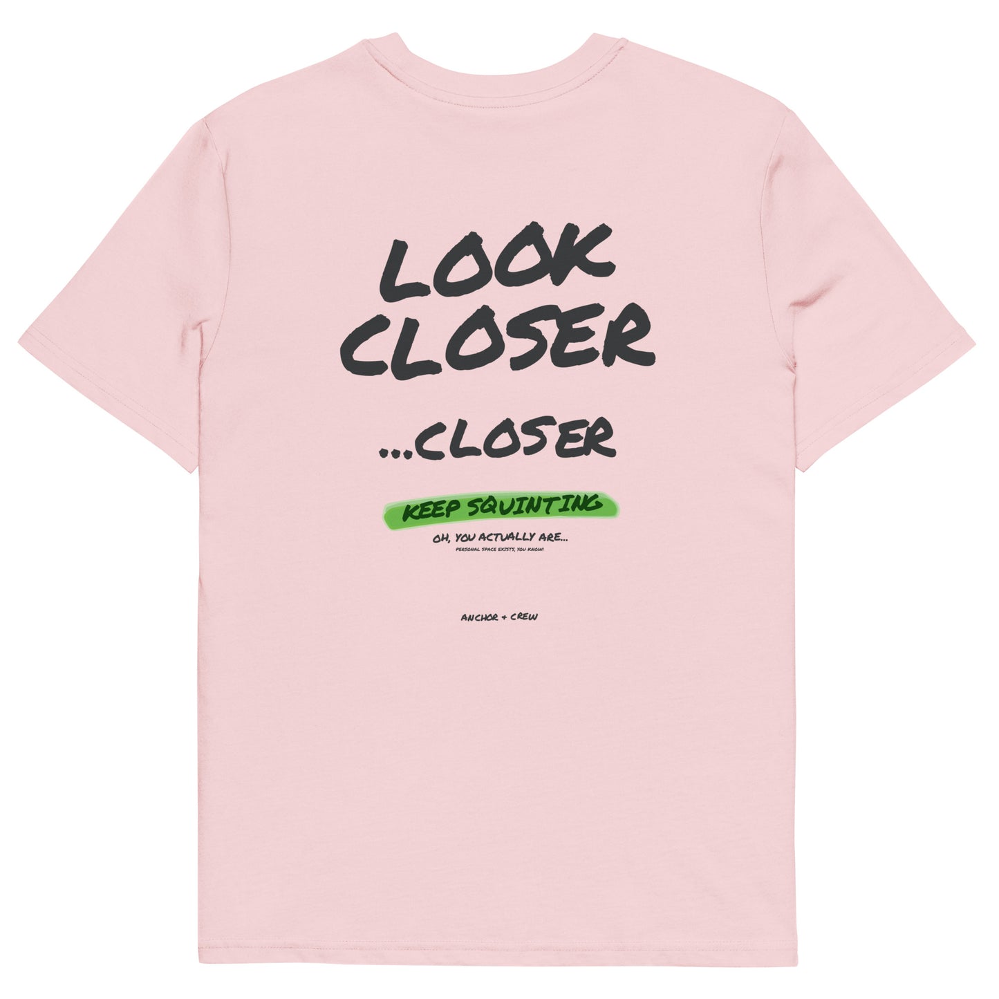 Small Print Annotations Organic Cotton T-Shirt
