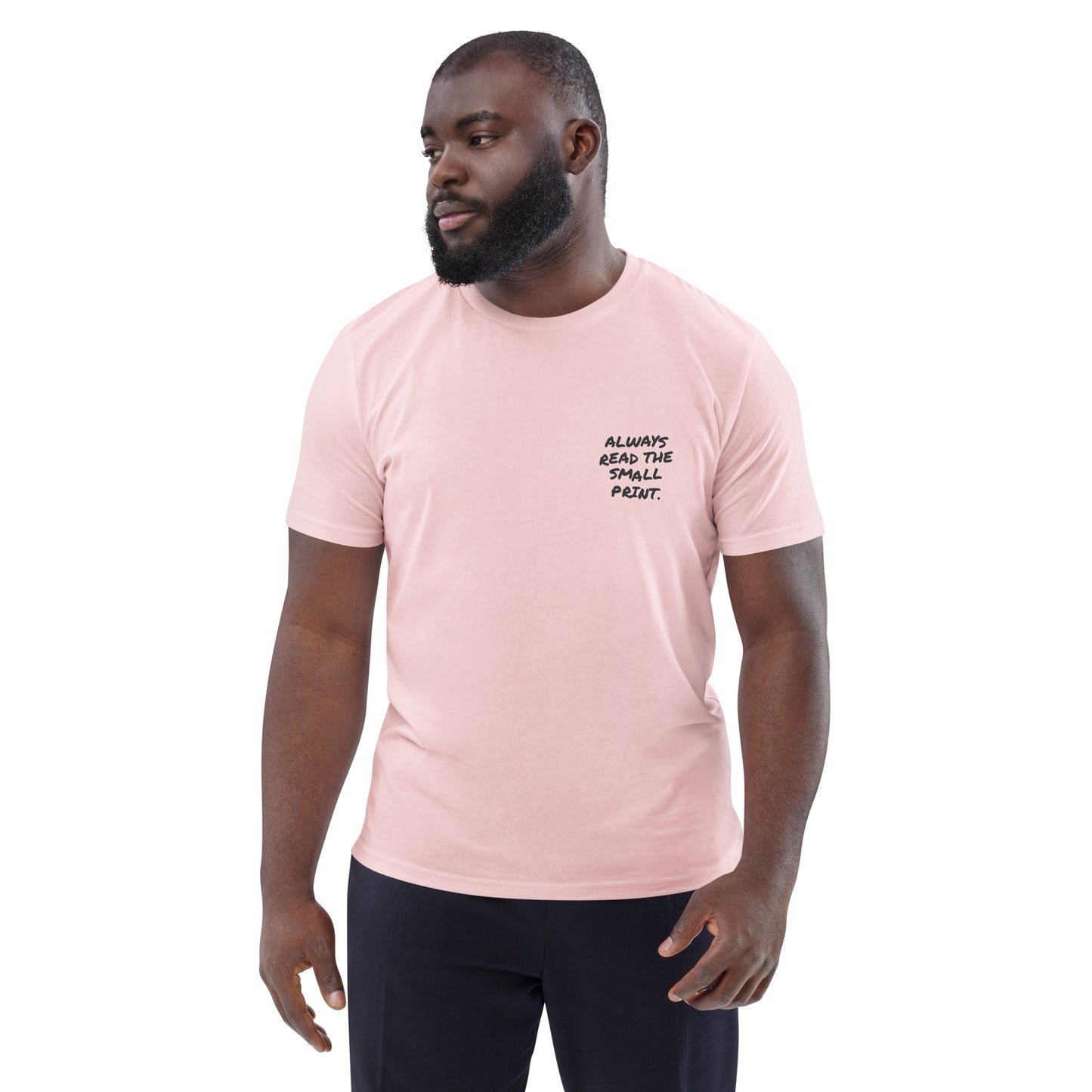 Small Print Annotations Organic Cotton T-Shirt