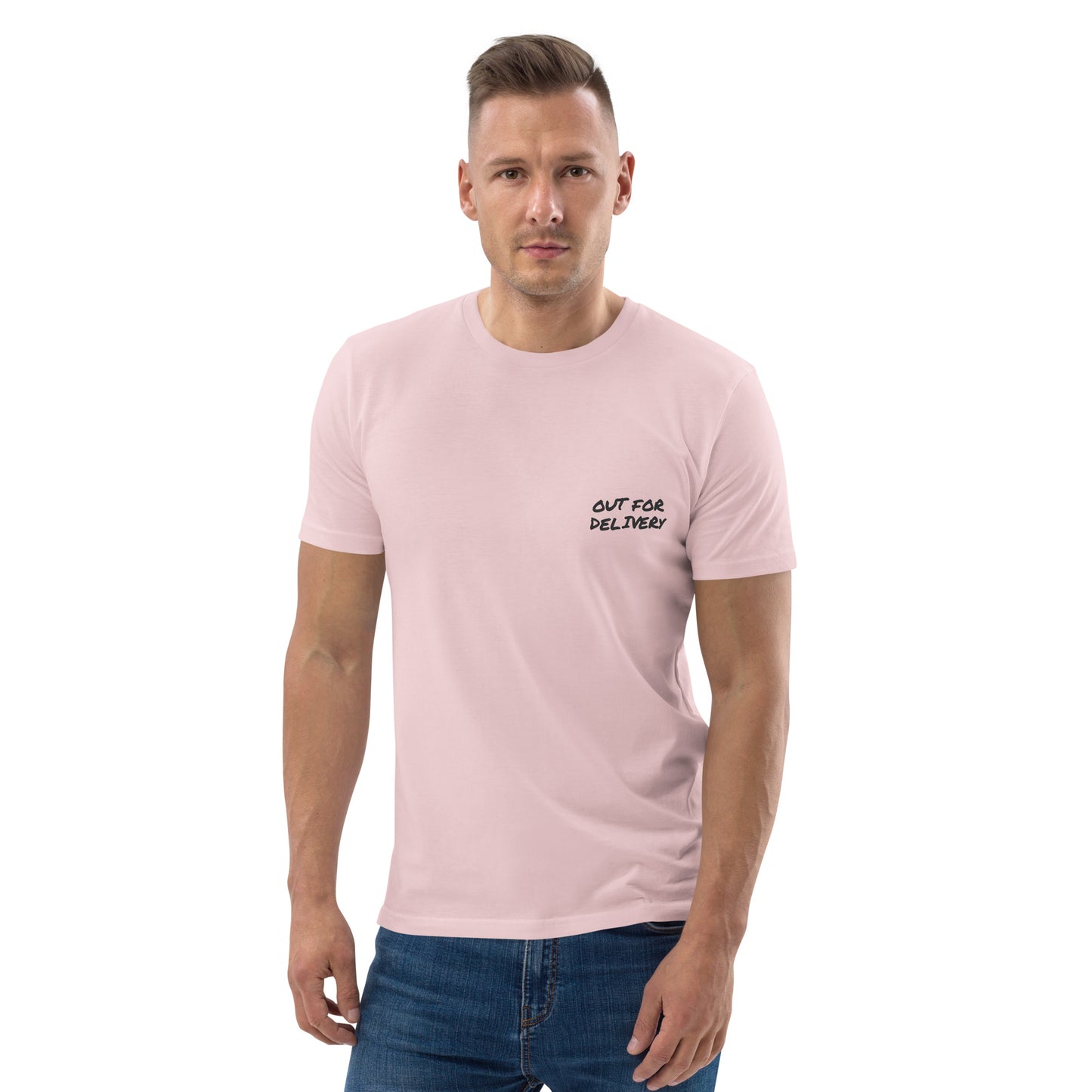 Out For Delivery Annotations Organic Cotton T-Shirt