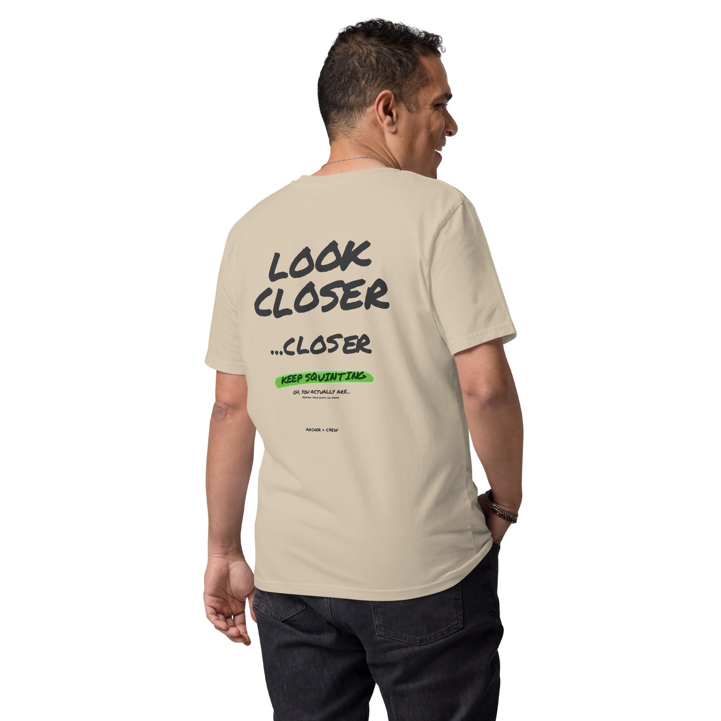 Small Print Annotations Organic Cotton T-Shirt