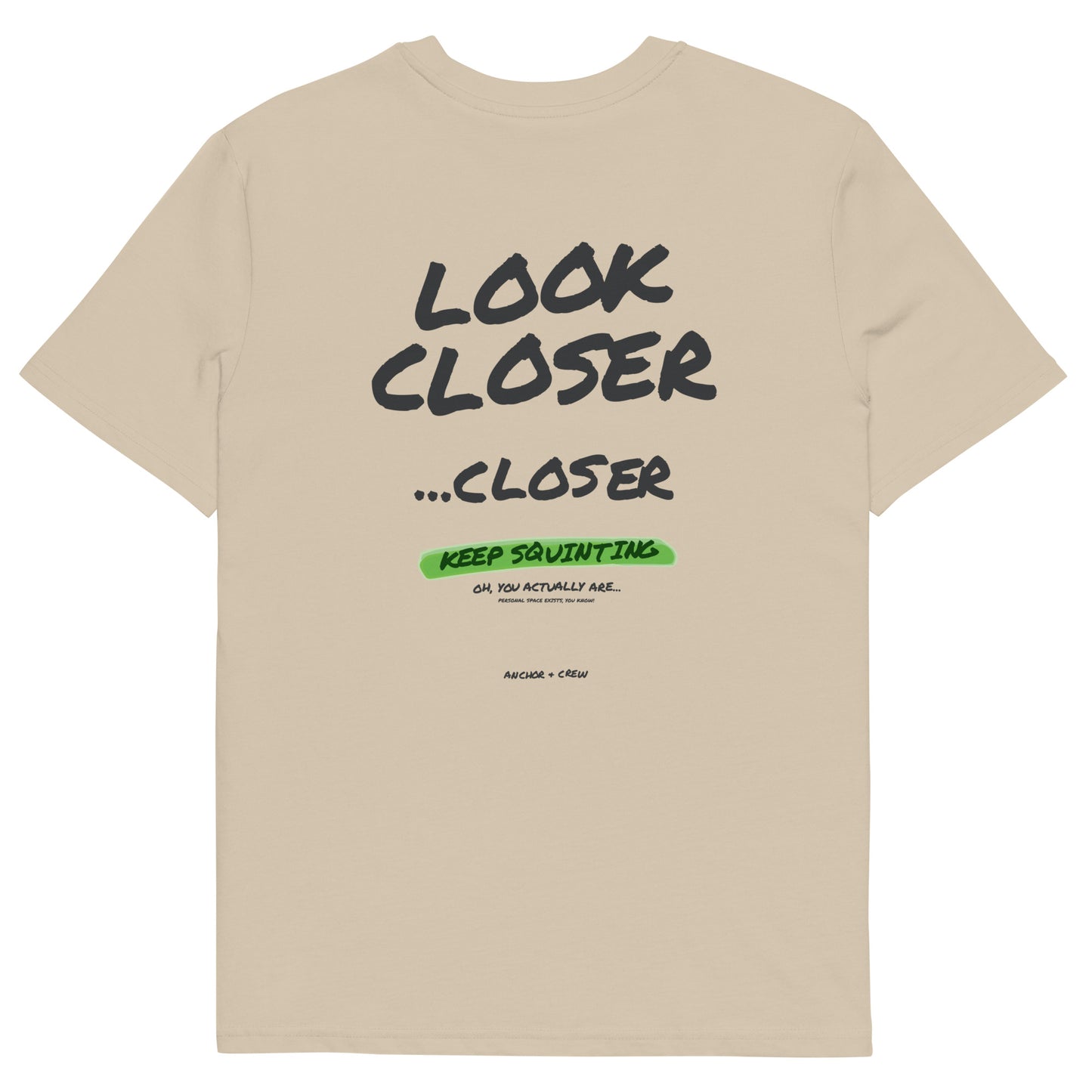 Small Print Annotations Organic Cotton T-Shirt