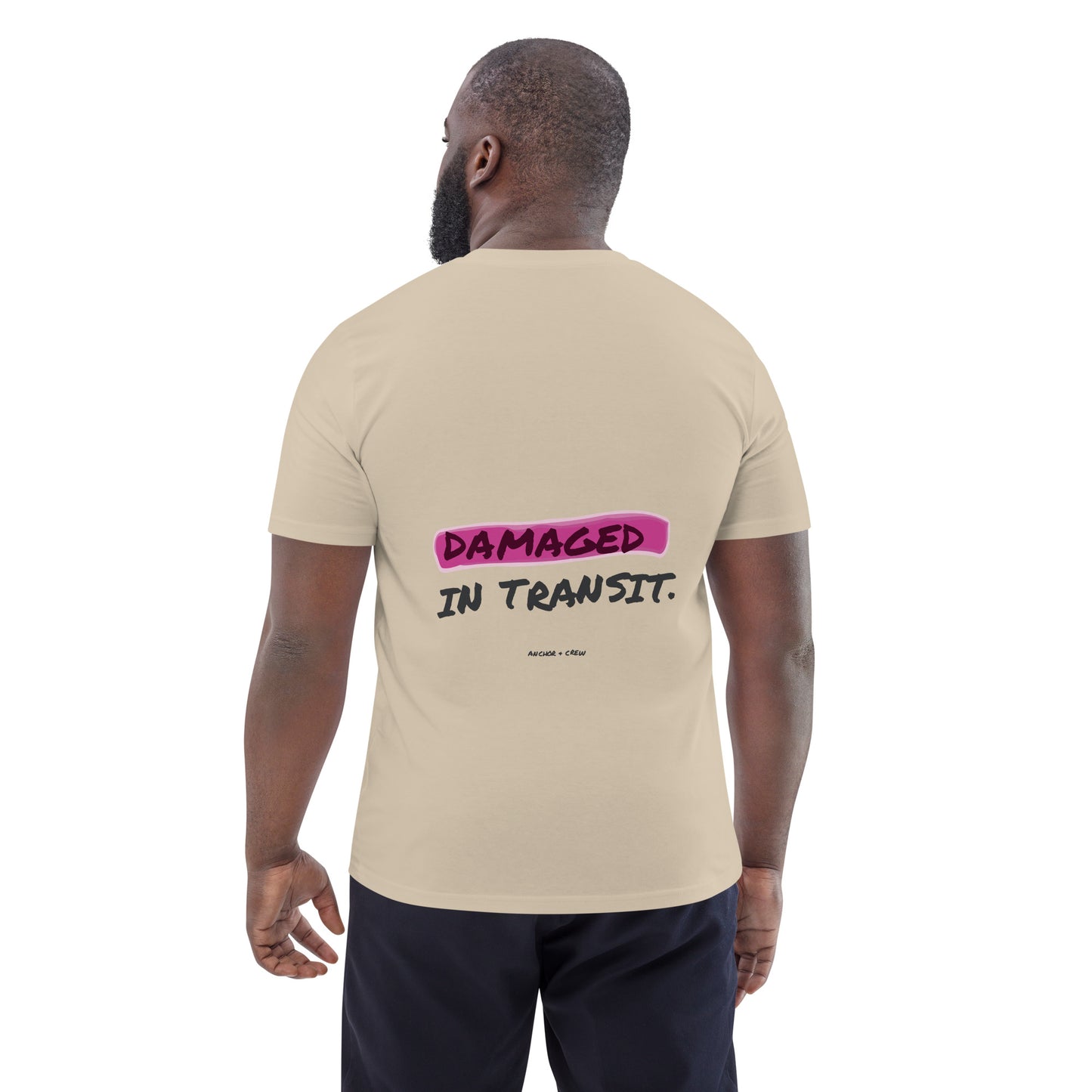Out For Delivery Annotations Organic Cotton T-Shirt
