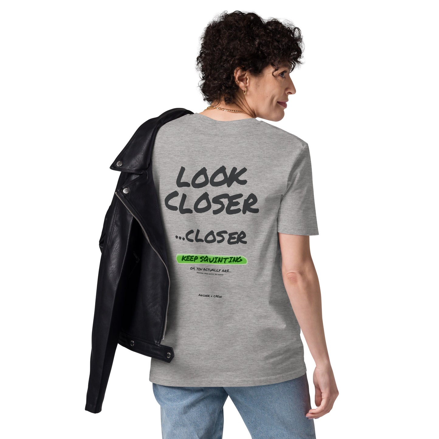Small Print Annotations Organic Cotton T-Shirt