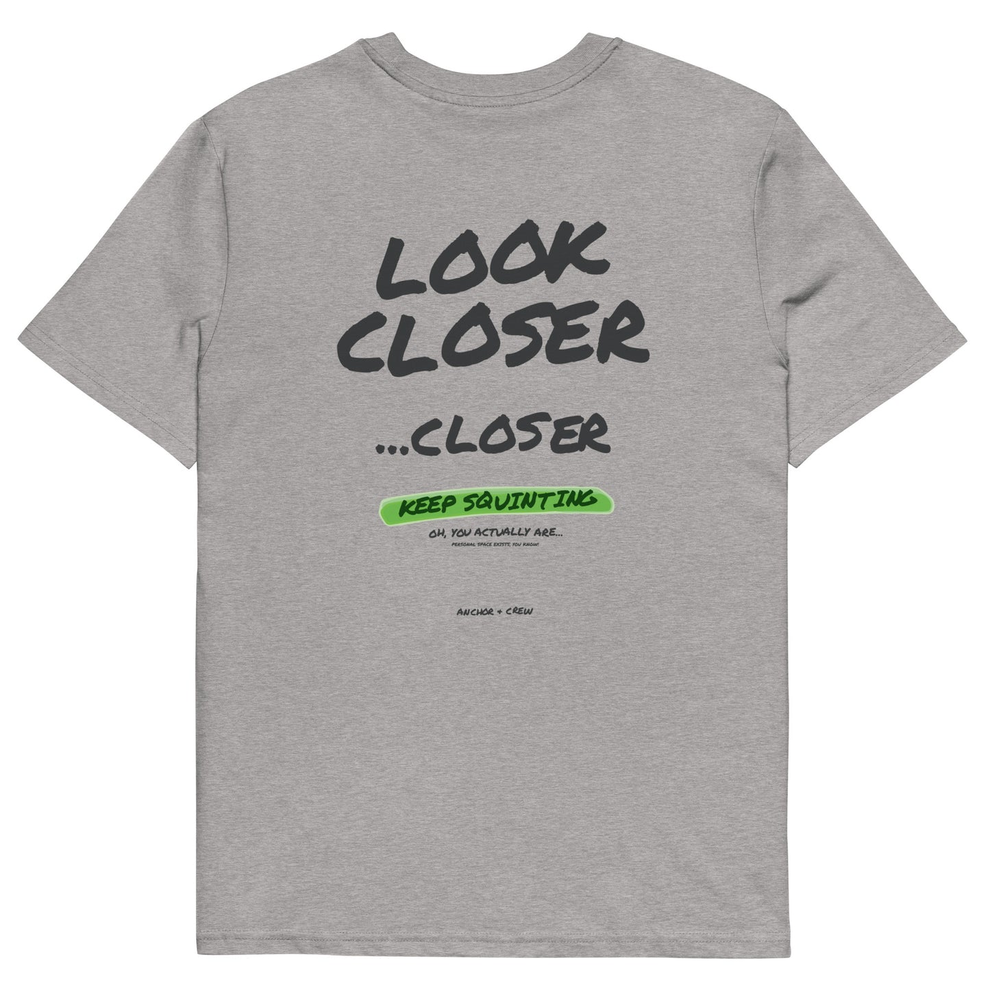Small Print Annotations Organic Cotton T-Shirt