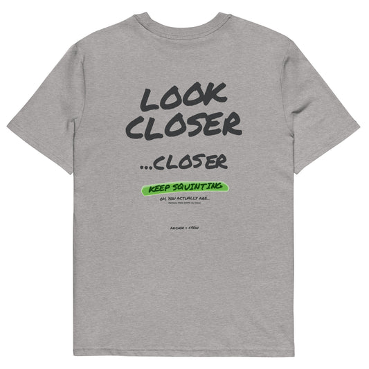 Small Print Annotations Organic Cotton T-Shirt