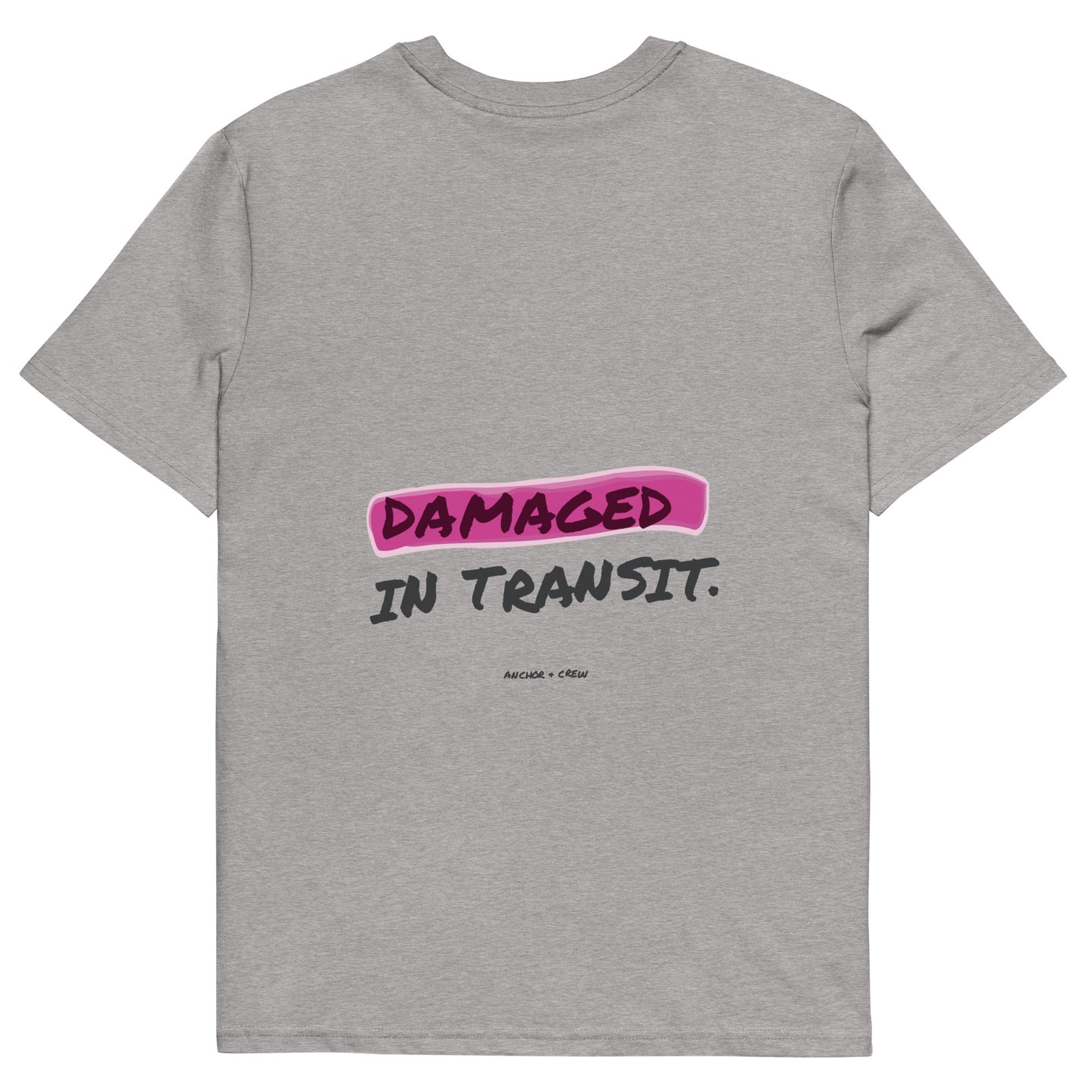 Out For Delivery Annotations Organic Cotton T-Shirt