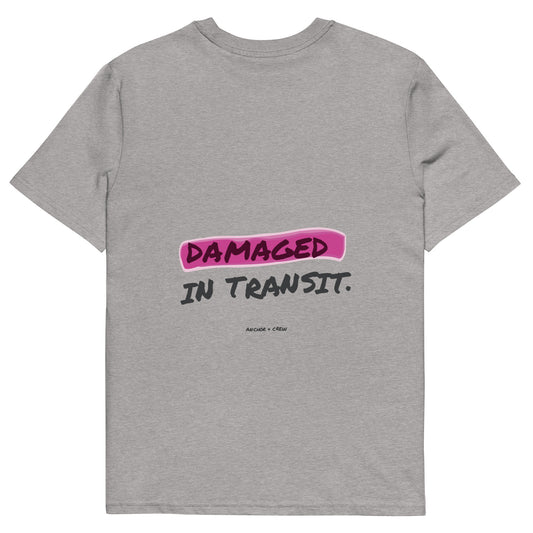 Out For Delivery Annotations Organic Cotton T-Shirt